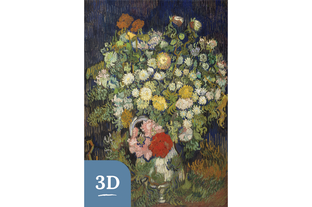 Bouquet of Flowers in a Vase by Van Gogh | Heritage 3D Series