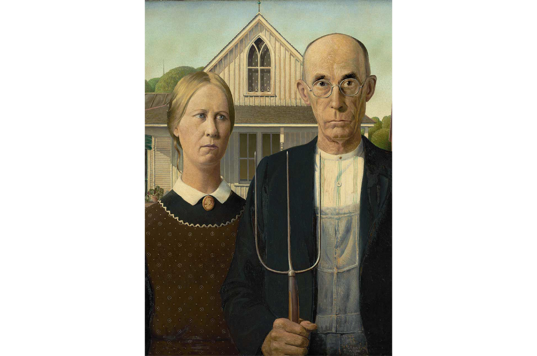 American Gothic by Grant Wood