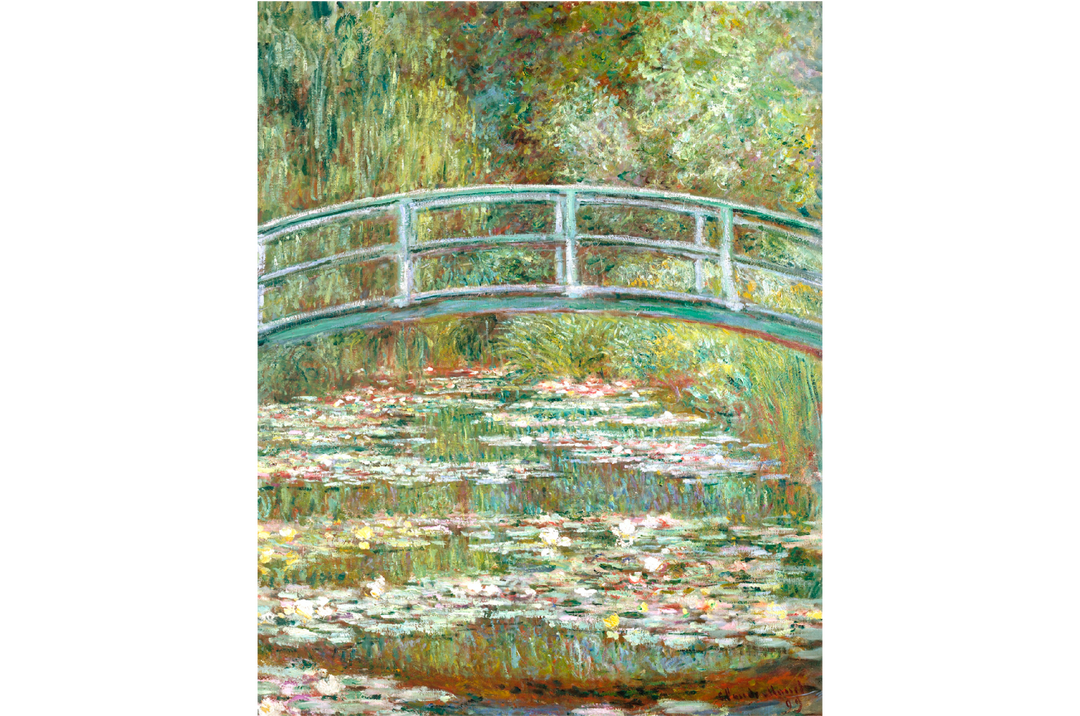 Bridge over a Pond of Water Lilies by Claude Monet