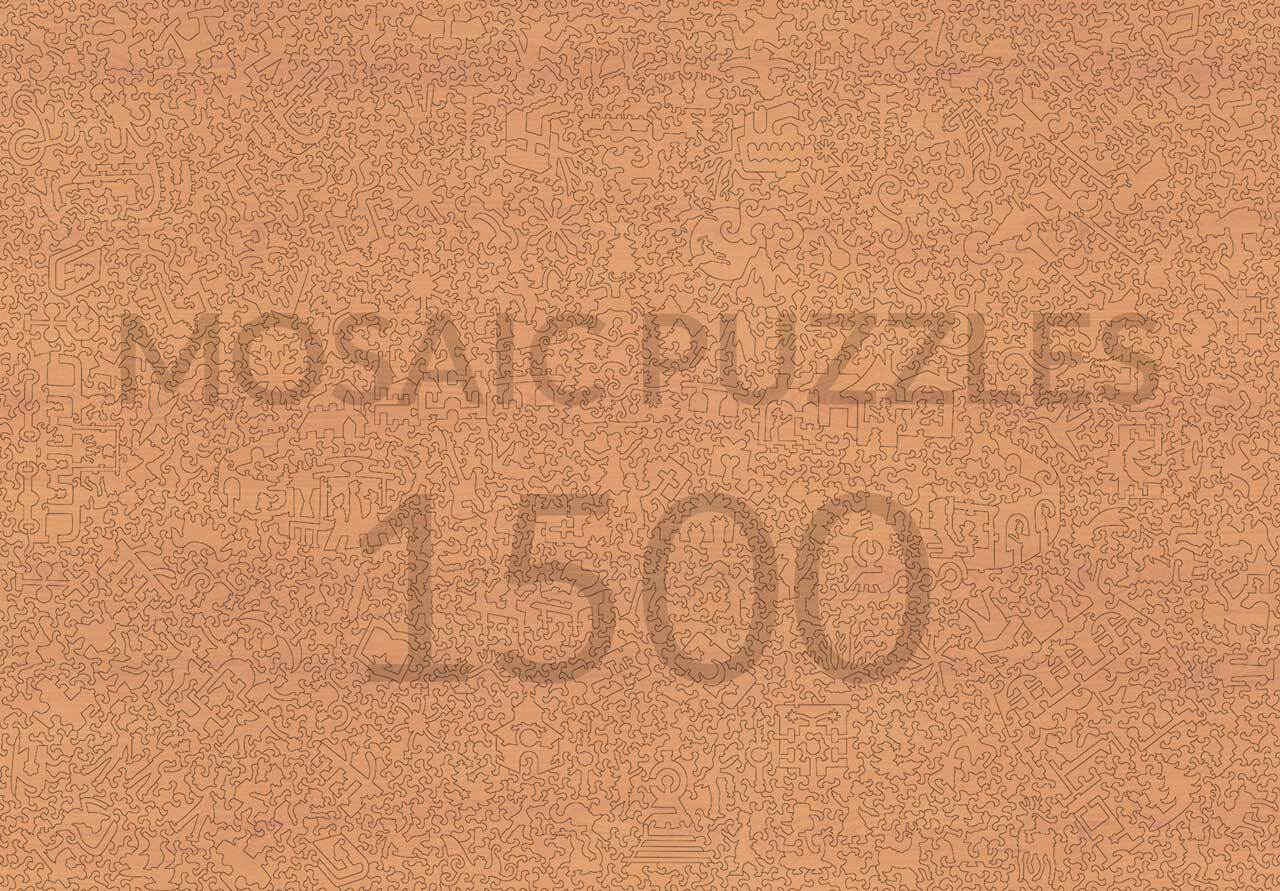 Customized Cardboard Brain Teaser Puzzle 1000 5000 10000 Mini