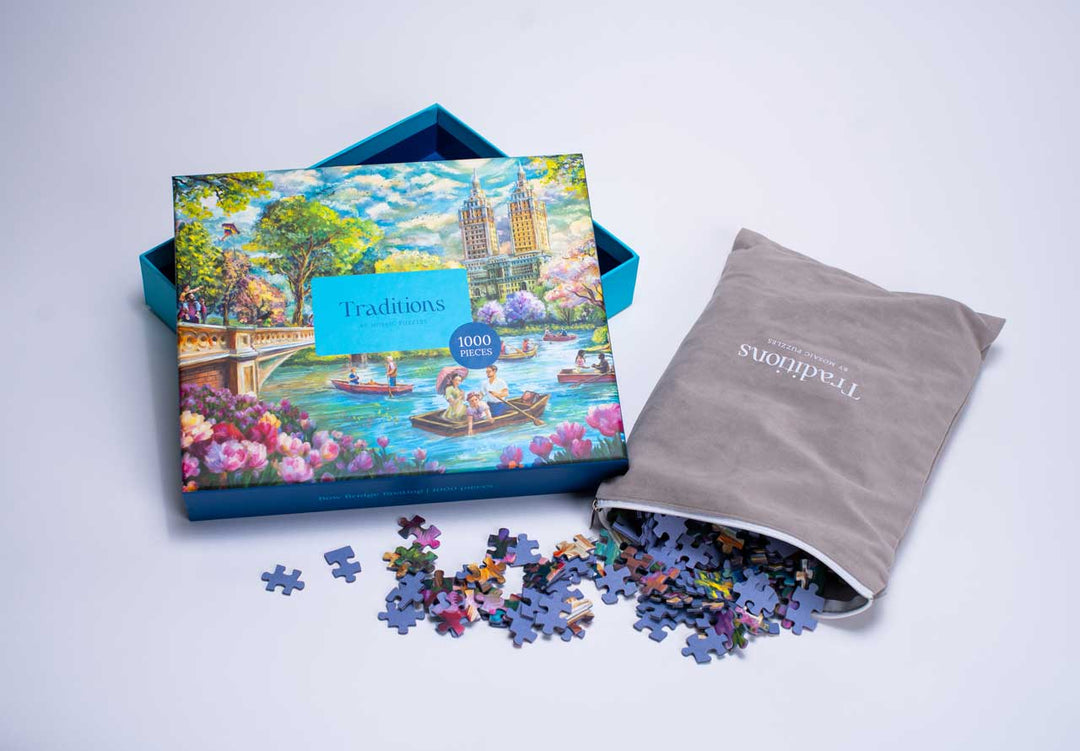 Bow Bridge Boating | Traditions by Mosaic Puzzles