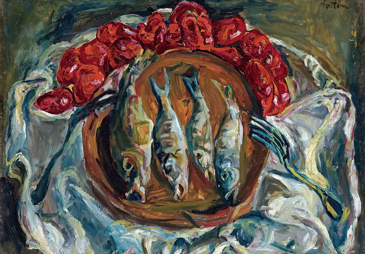 Poissons et Tomates by Chaïm Soutine