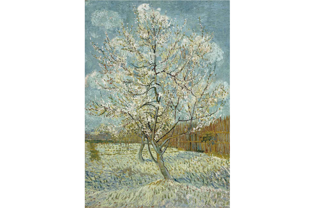 The Pink Peach Tree by Van Gogh