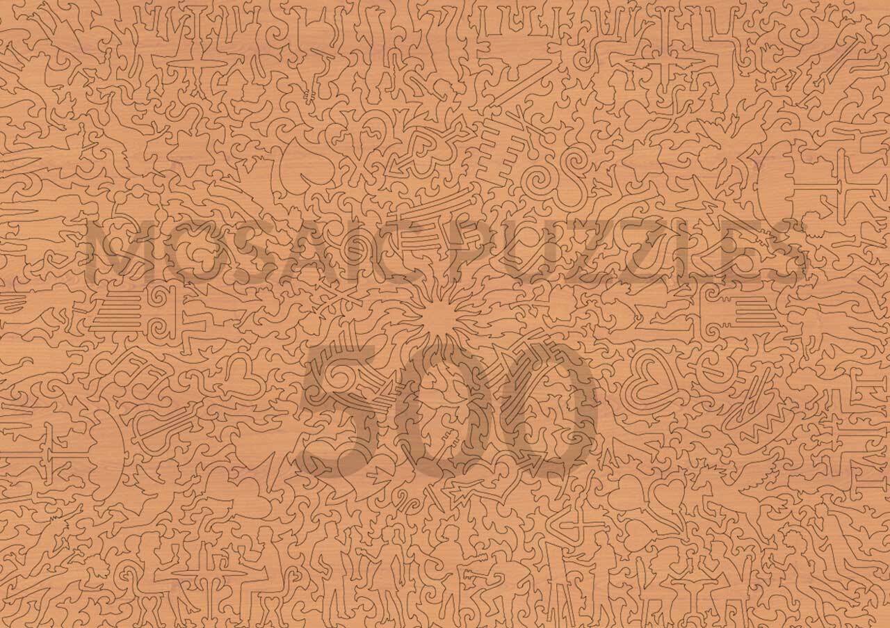 Cadre pour puzzle de 2000 pièces - 30 mm : Blanc - Art Puzzle - Rue des  Puzzles